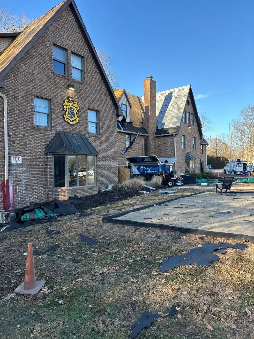 Membrane repair completed in New Castle