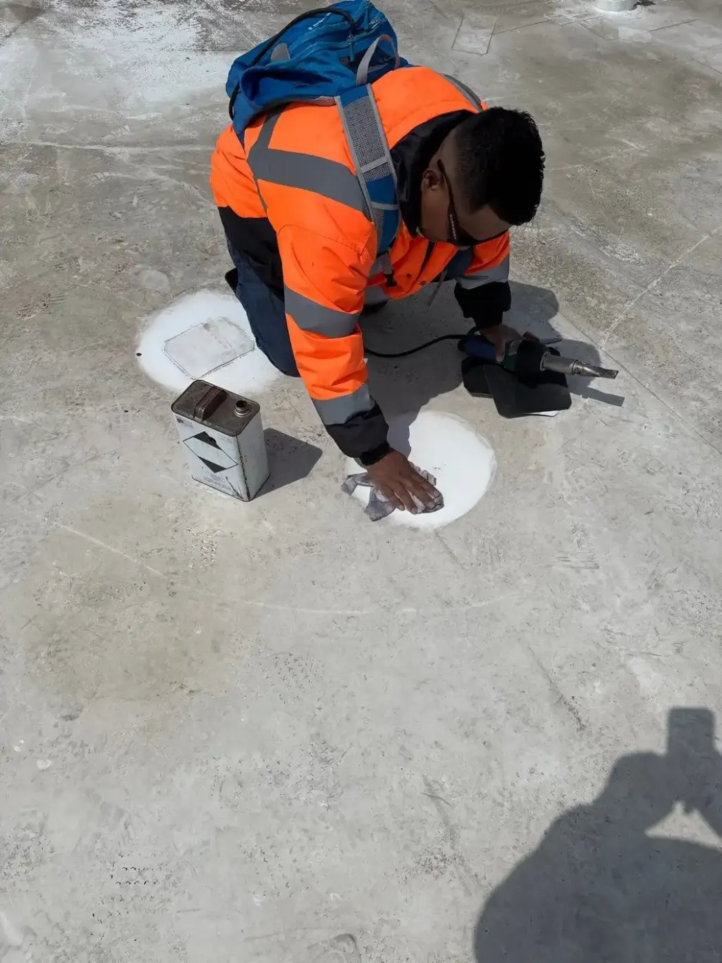 Flashing and seam work in New Castle