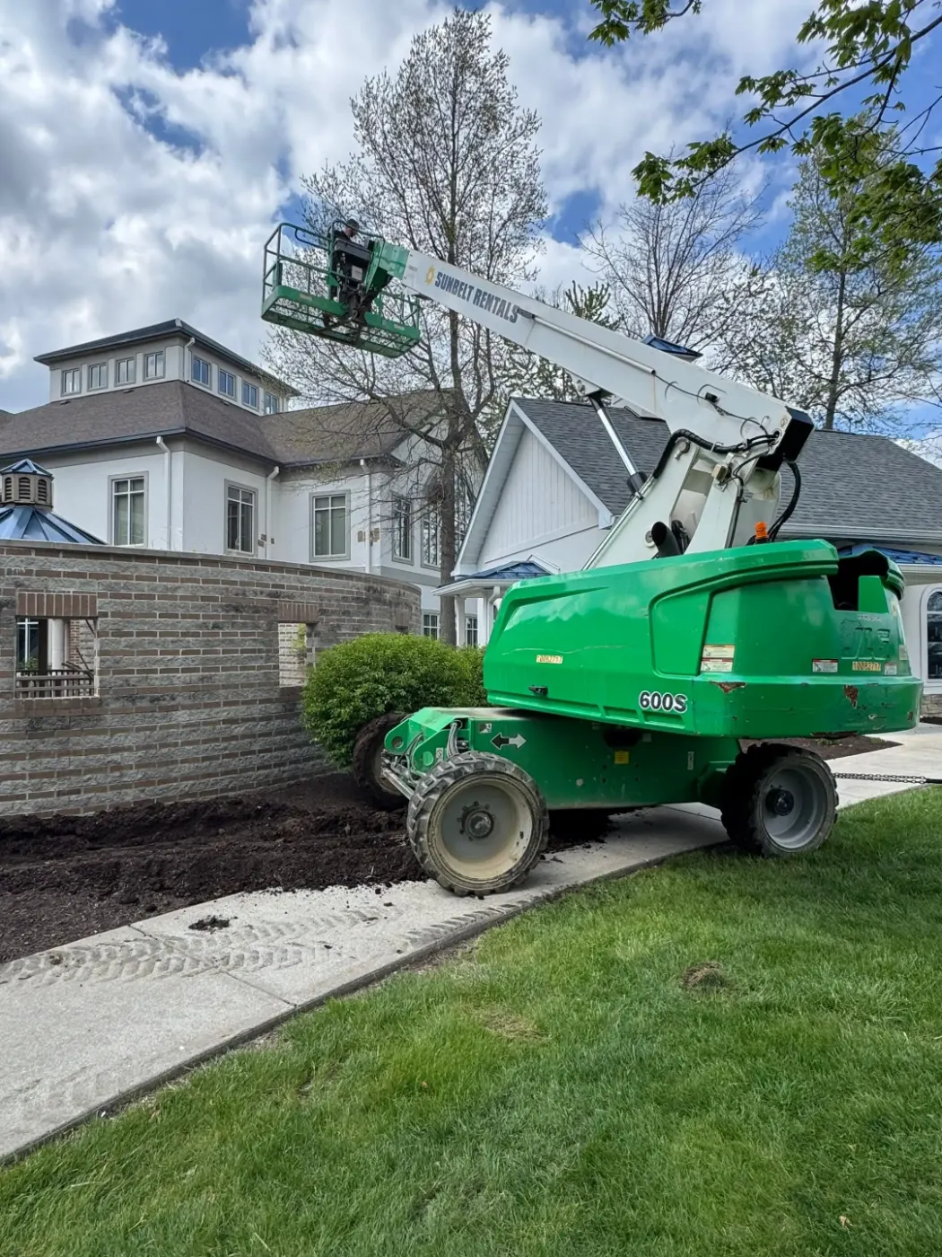 Commercial roof inspection documented in New Castle